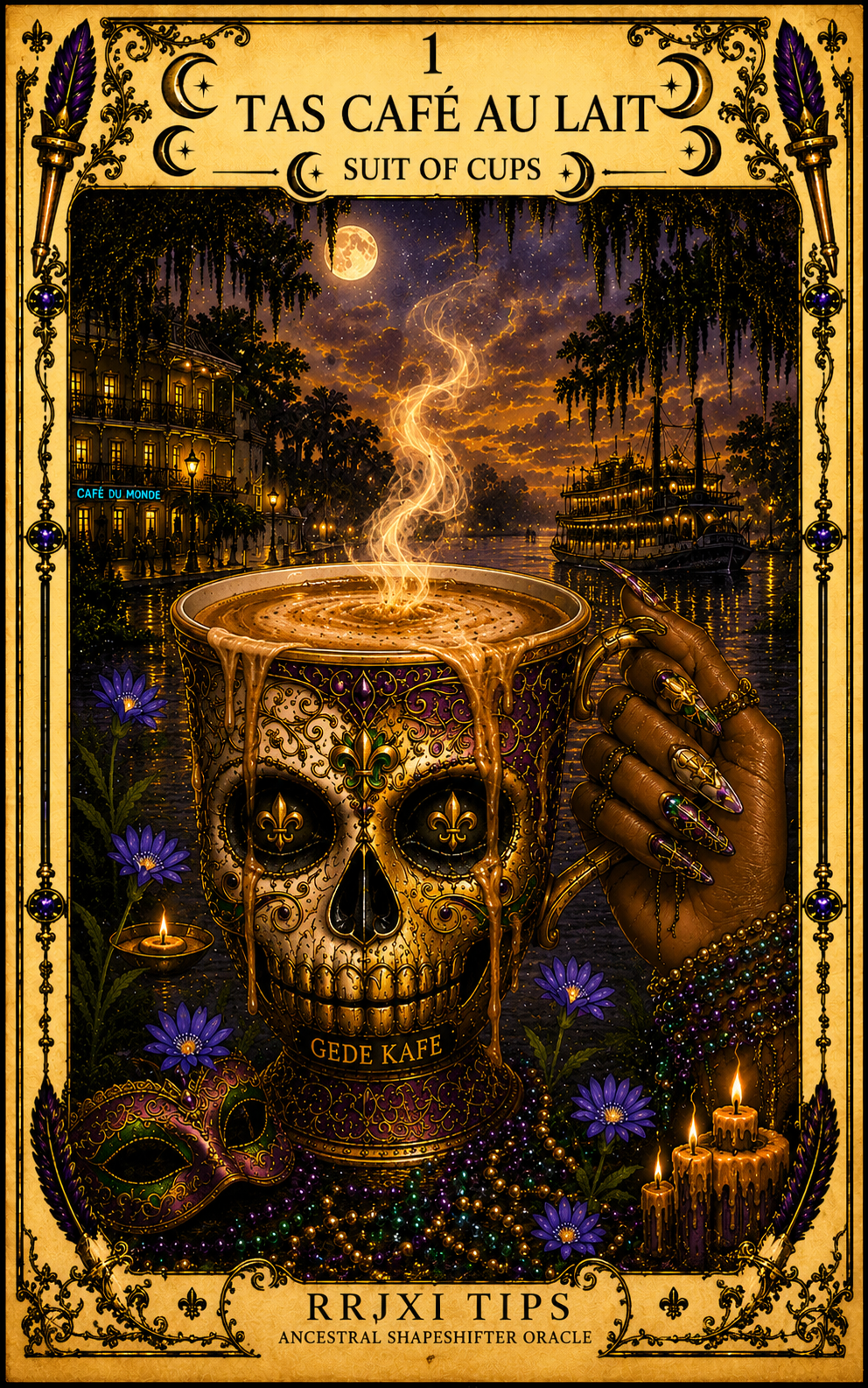 RRJXI TIPS Ancestral ShapeShifter Oracle Card Deck