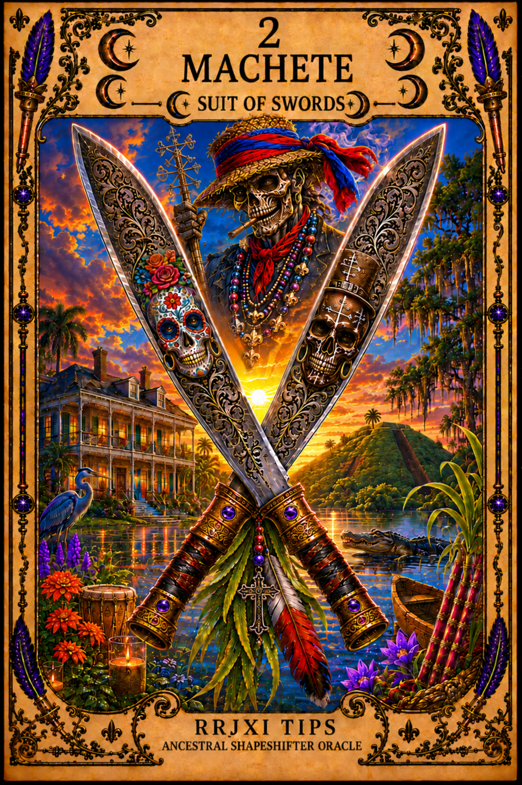 RRJXI TIPS Ancestral ShapeShifter Oracle Card Deck