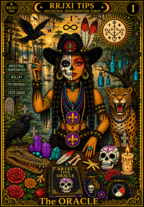 RRJXI TIPS Ancestral ShapeShifter Oracle Card Deck